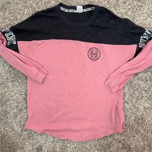 PINK Victoria's Secret Dark Gray Tee